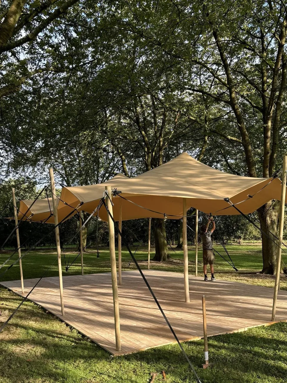 Avondevent stretchtent Hasselt