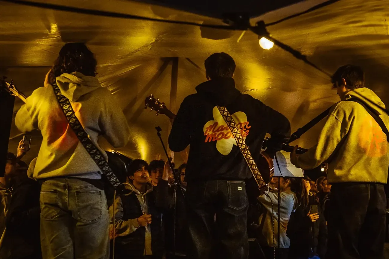 Live muziek stretchtent sfeerverlichting Limburg